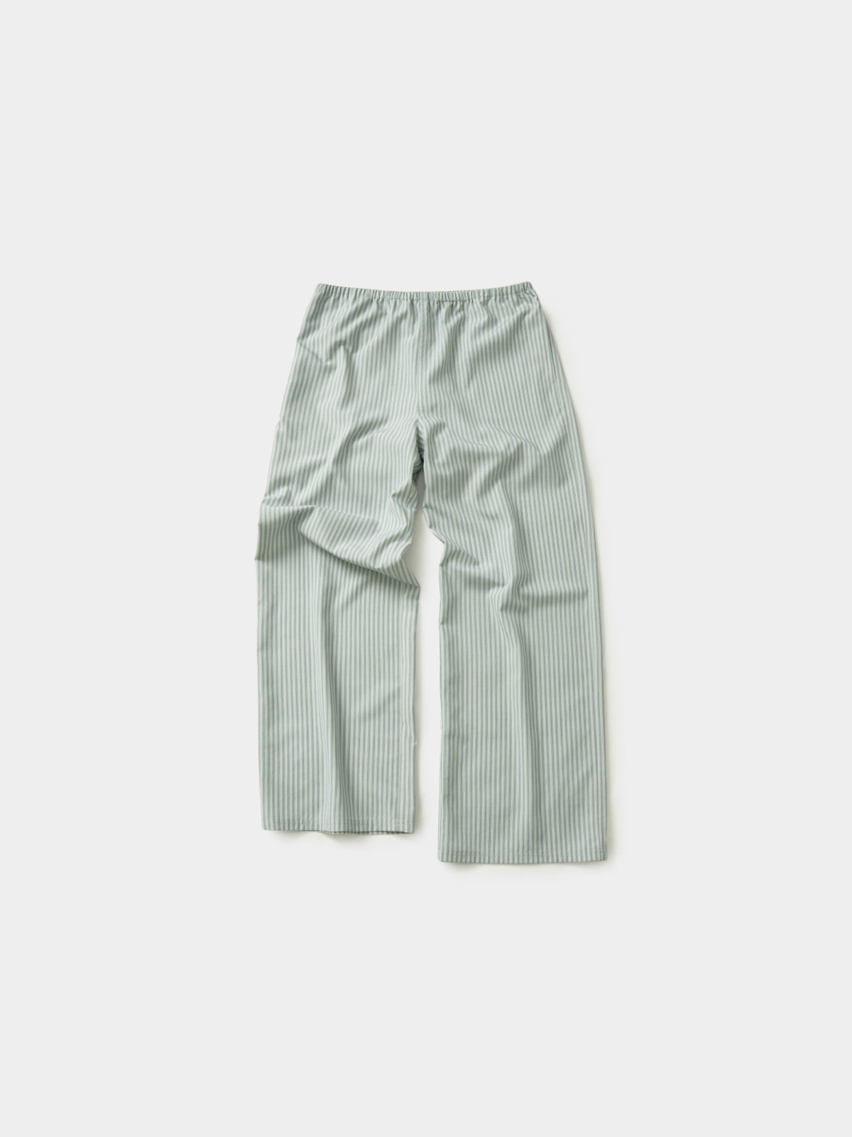 Easy Stripe Banding Pants (Stripe Olive)