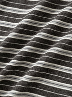 Stripe Long Sleeve Tee (Stripe Charcoal)