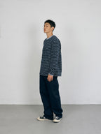 Stripe Long Sleeve Tee (Stripe Navy)