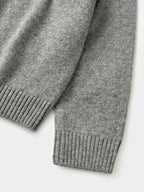 Shaggy Dog Round Knit (Grey)