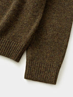 Shaggy Dog Round Knit (Brown)