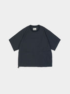 Pocket Volume String Half Tee (Navy)
