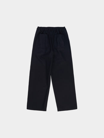 City Wool Pin-tuck Trouser - Navy | A1 (M)