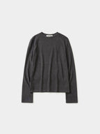 Mellow Slim Long Sleeves T-Shirt (Charcoal)