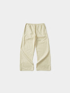 Easy Stripe Banding Pants (Stripe Ivory)