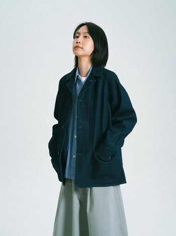 Denim Chore Jacket (Denim Blue)