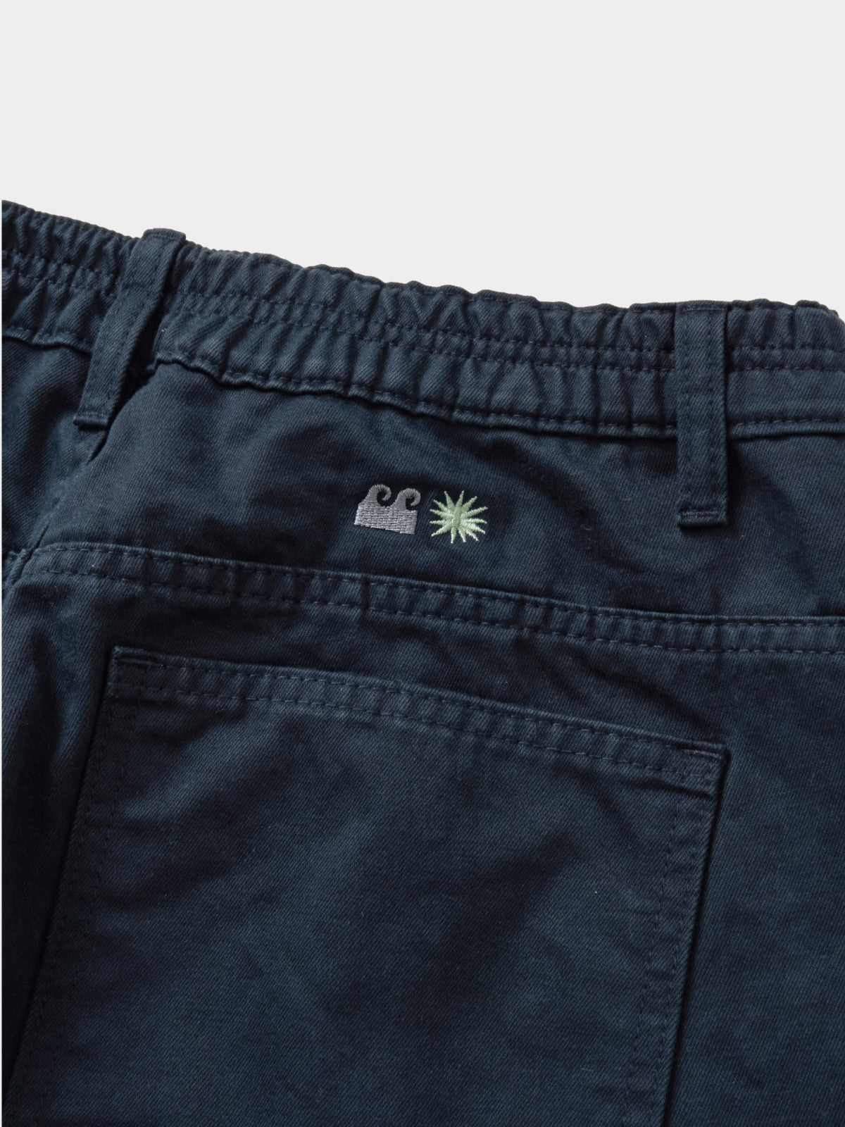 Sea&Sun Washed Pin-tuck Shorts (Navy)