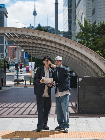City Worker French Jacket (Khaki Gray)