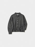 Daily Wool Collar Cardigan (Gray)