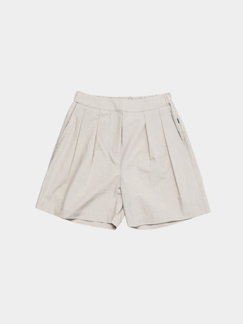 City Summer Light Banding Shorts (Beige)