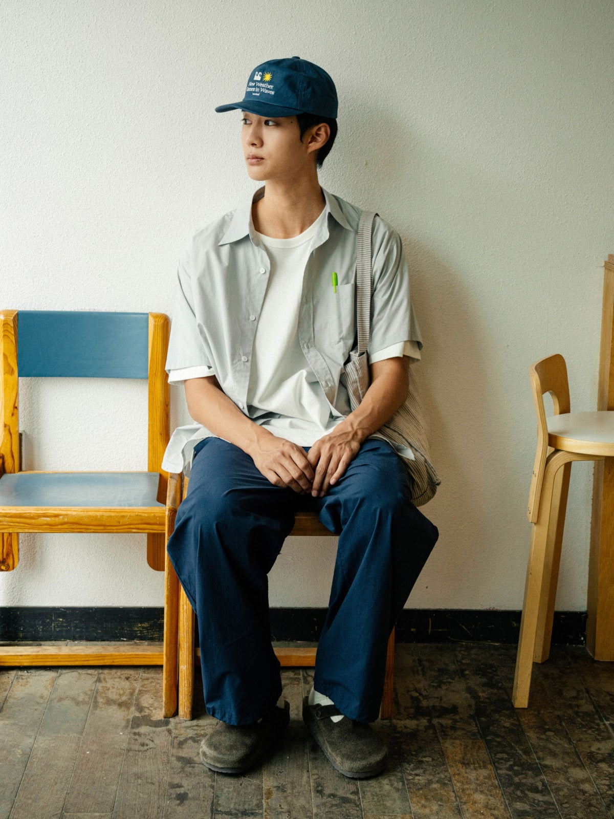 Sea&Sun Graphic Washed Cap (Brown)