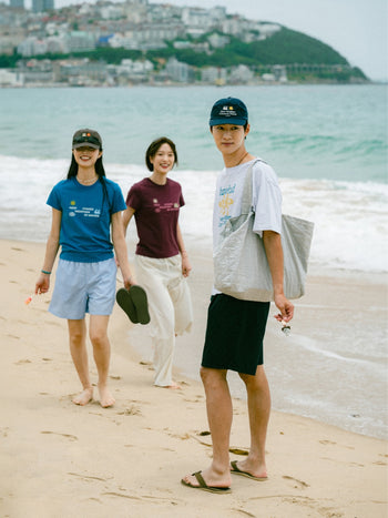 Sea&Sun Washed Pin-tuck Shorts (Navy)