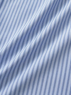 Easy Stripe Banding Pants (Stripe Blue)