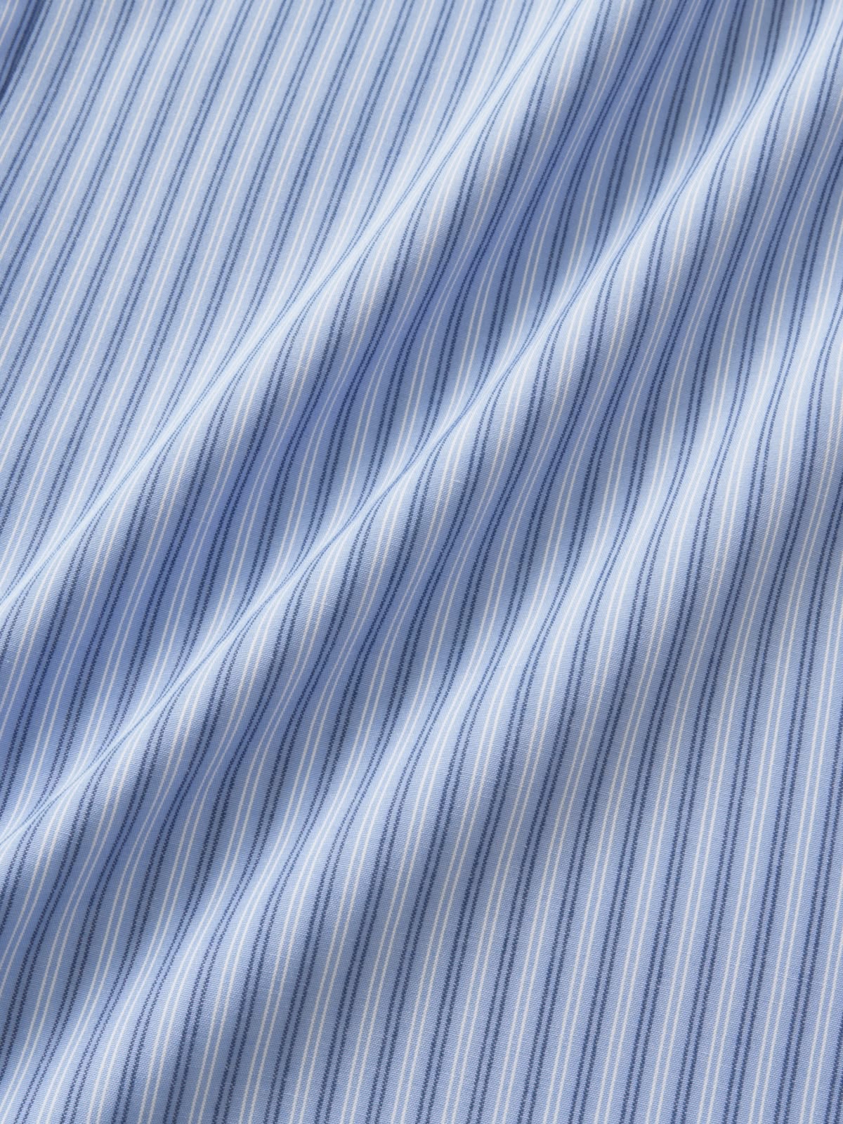 Easy Stripe Banding Pants (Stripe Blue)
