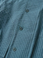 City Commuter Check Wind Jacket (Check Blue)