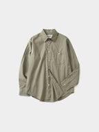 Everyday Classic Check Shirts (Olive)