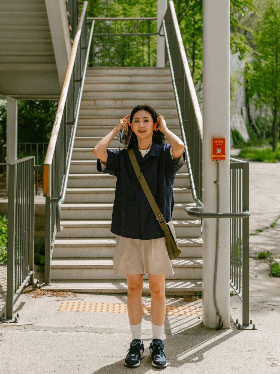 City Summer Light Banding Shorts (Charcoal)