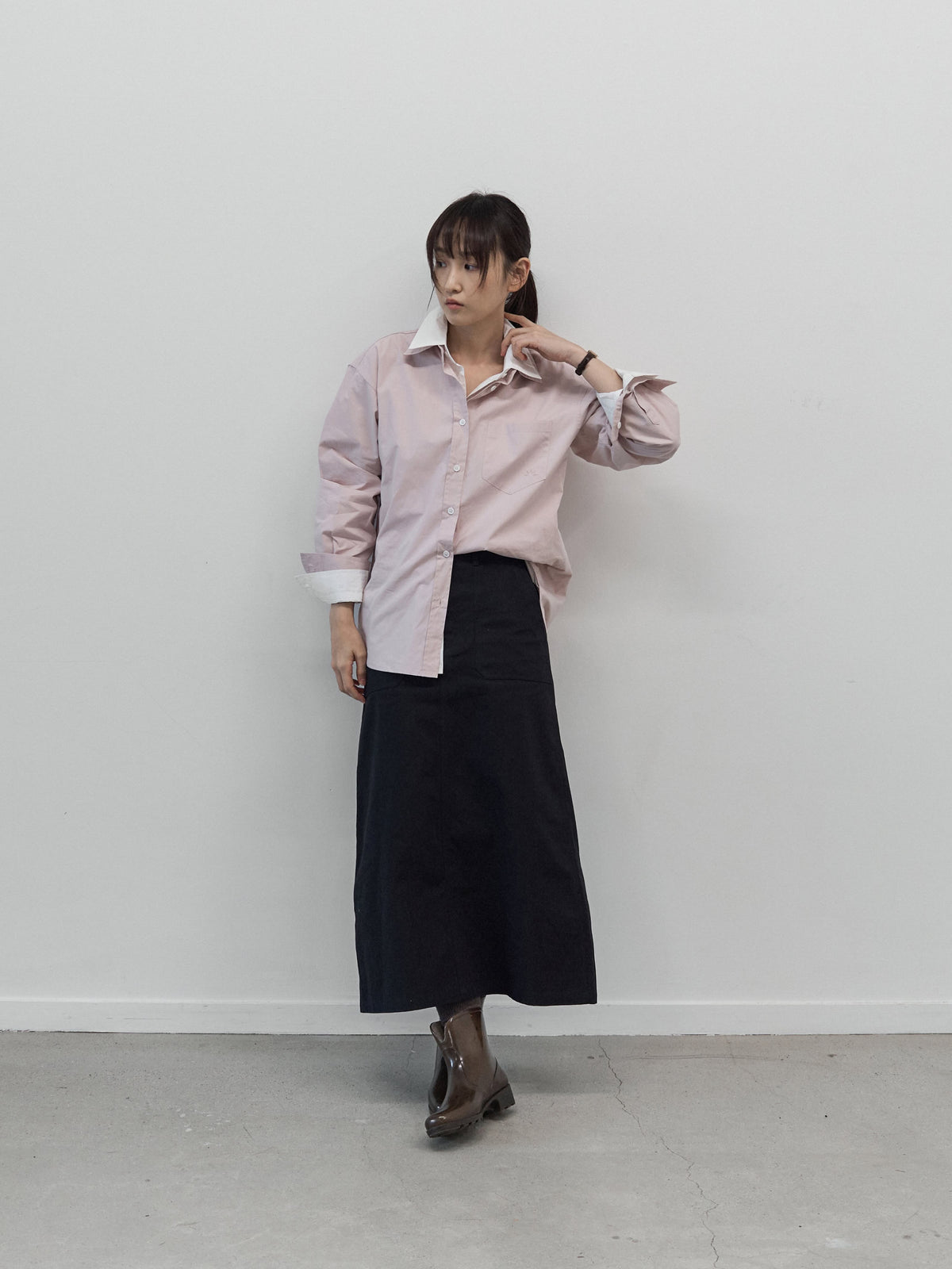 Essential Fine Shirts (Light Pink)