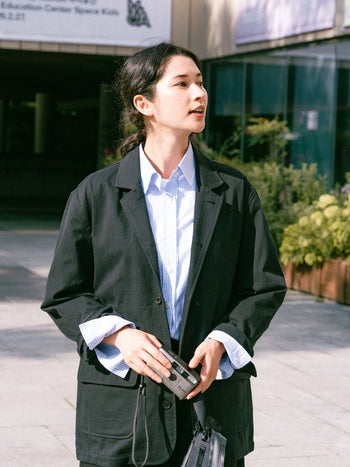 City Worker French Jacket (Black)
