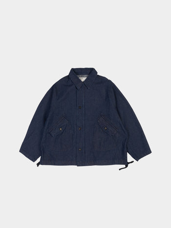 Washed Pocket Utility Jacket (Denim Blue)
