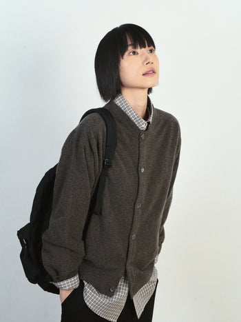 Light Wholegarments Cardigan (Deep Khaki)