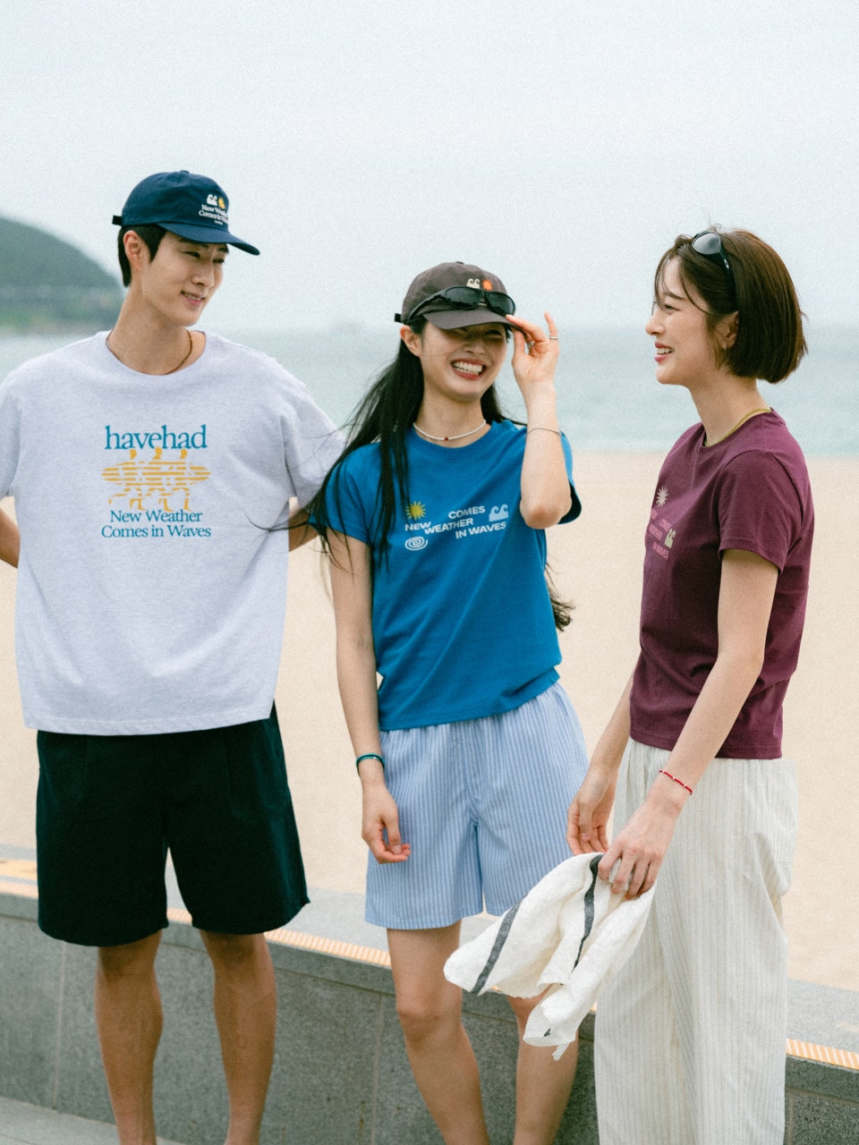 Sea&Sun Washed Pin-tuck Shorts (Ecru)