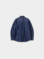 Double Pocket Denim Shirts (Denim Navy)
