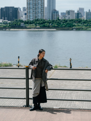 City Worker French Jacket (Ash Brown)