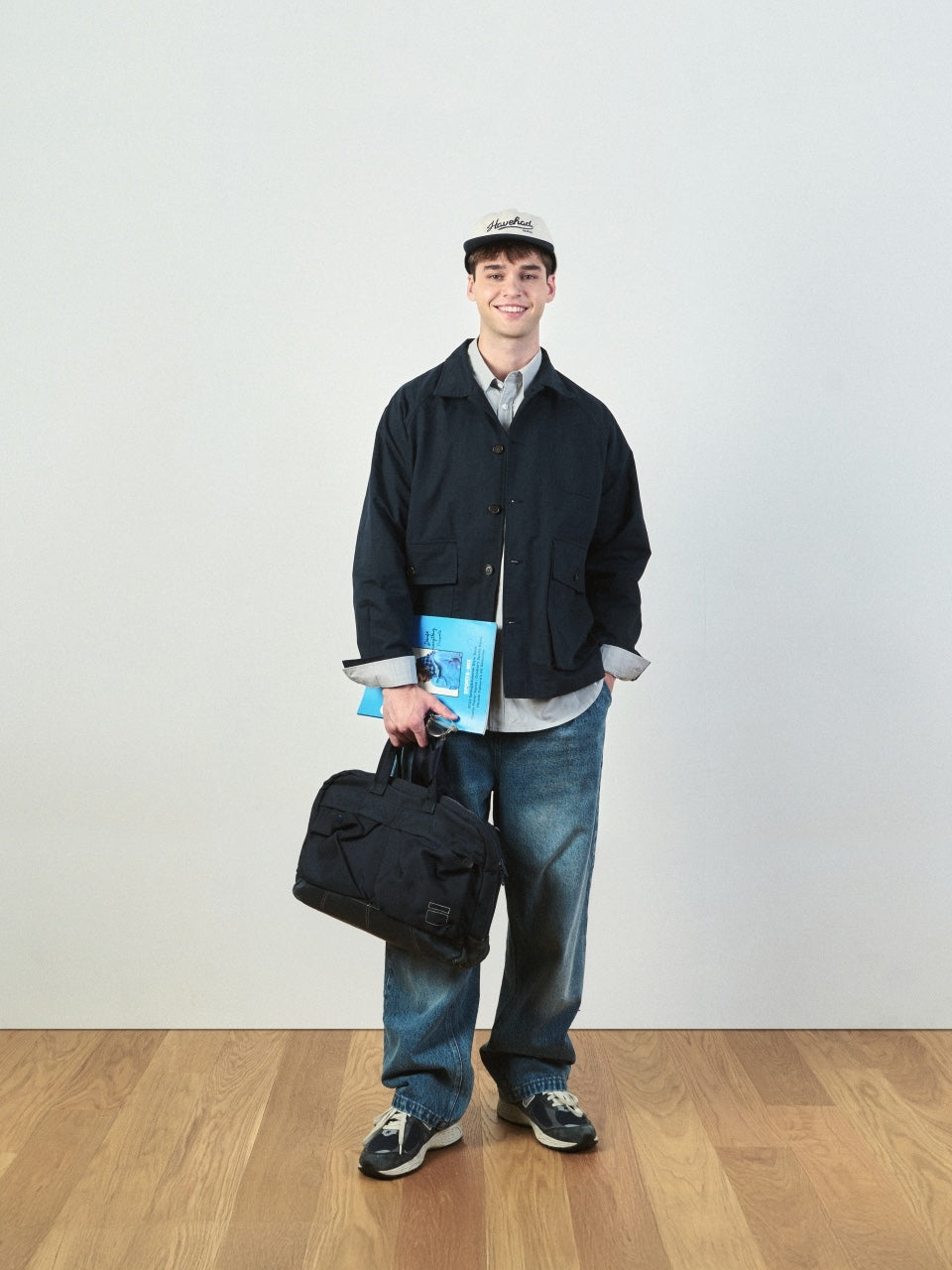 City Worker French Jacket (Navy)