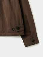 Glen Cotton Drizzler Jacket (Brown)