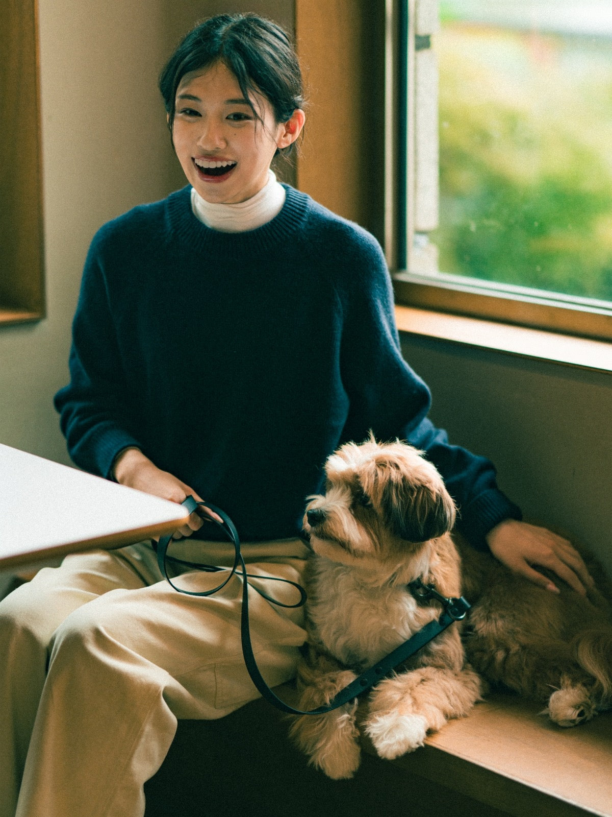 Yak Wool Crewneck Sweater (Gray)