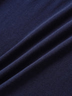 Mellow Slim Long Sleeves T-Shirt (Navy)
