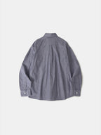 Everyday Pocket Stripe Shirts (Blue Gray)