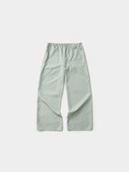 Easy Stripe Banding Pants (Stripe Olive)
