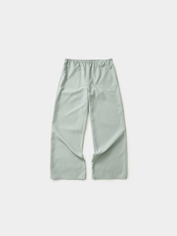 Easy Stripe Banding Pants (Stripe Olive)