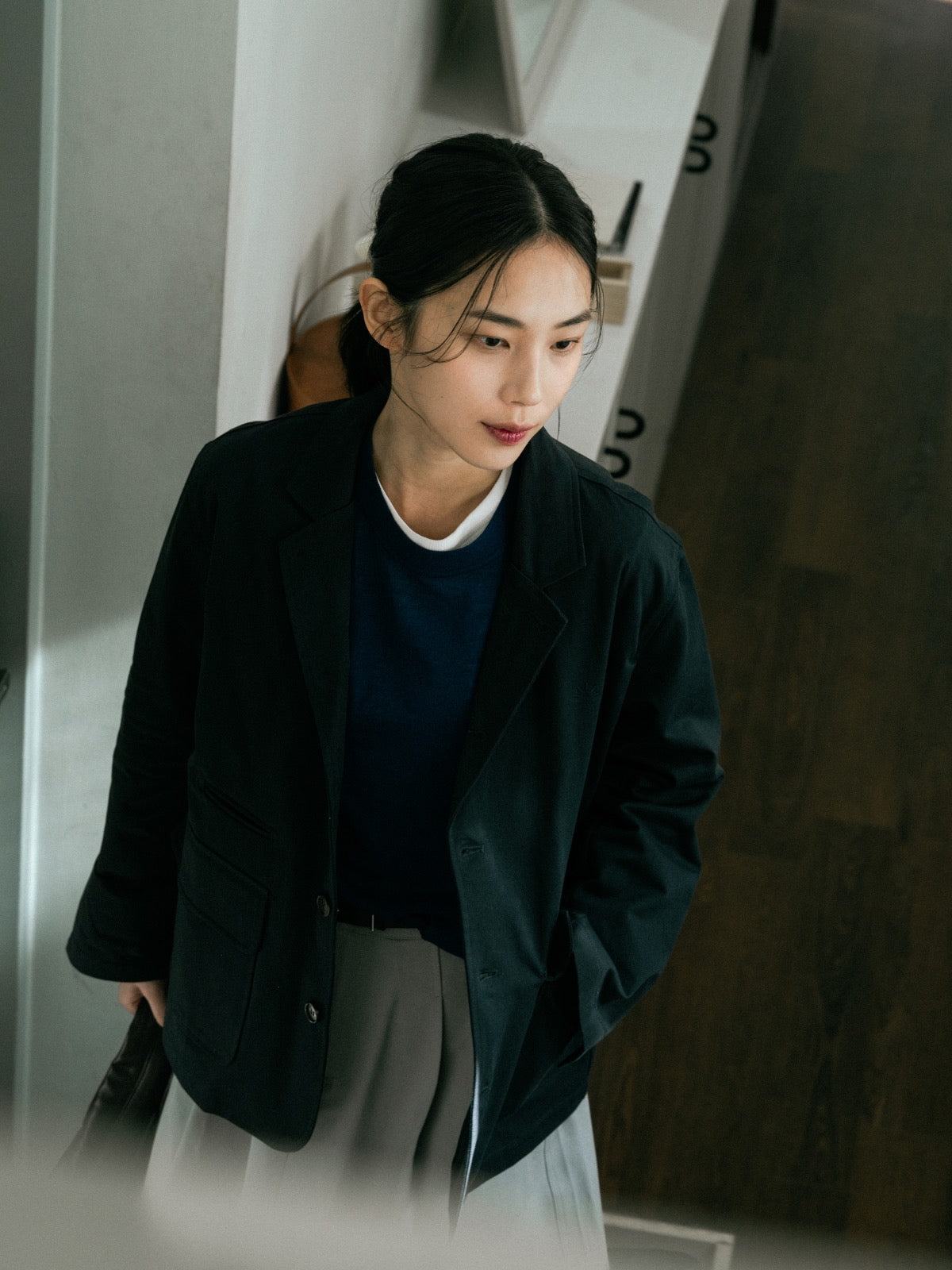 Daily Crewneck Sweater (Melange Gray)