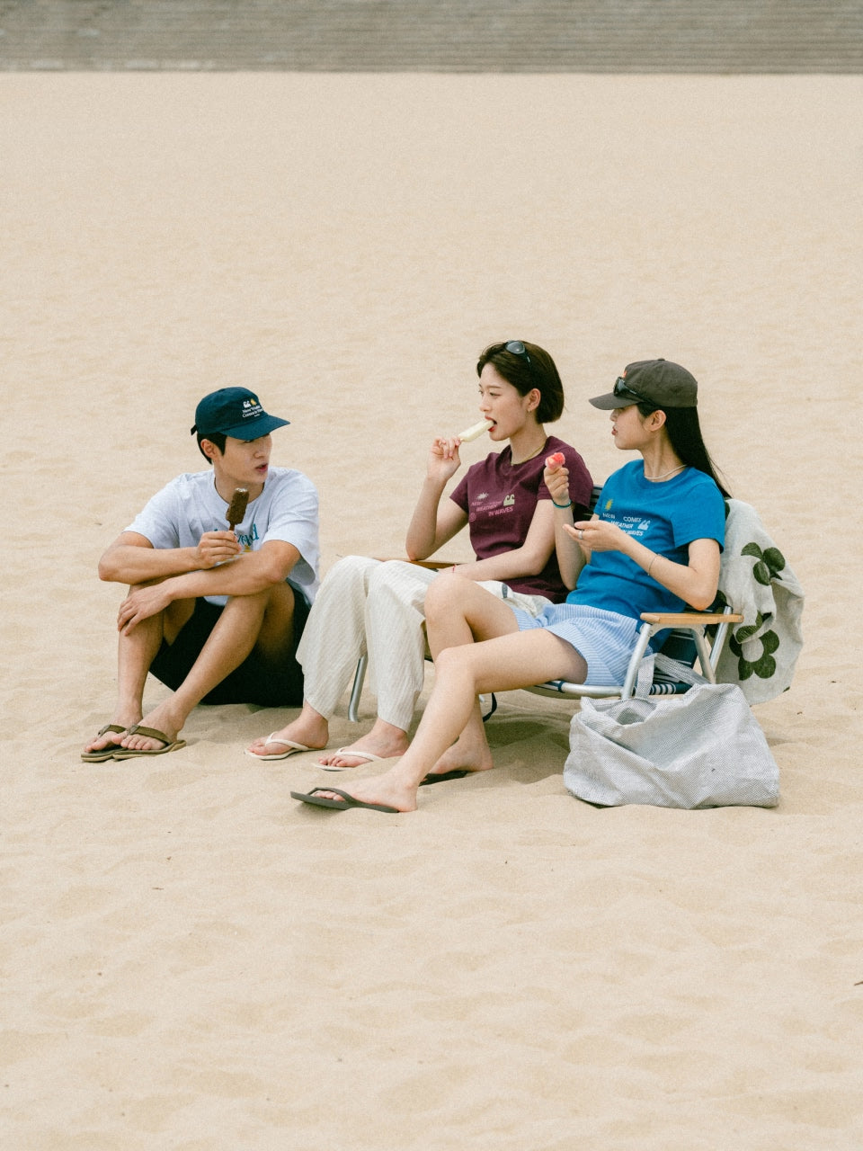 Sea&Sun Washed Pin-tuck Shorts (Navy)