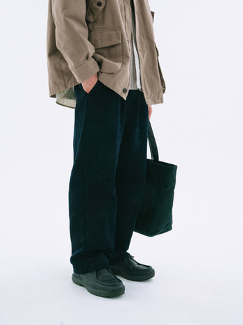 Corduroy Officer Chino Pants (Brown)