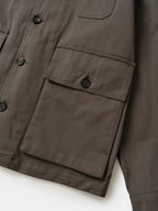 City Worker French Jacket (Ash Brown)