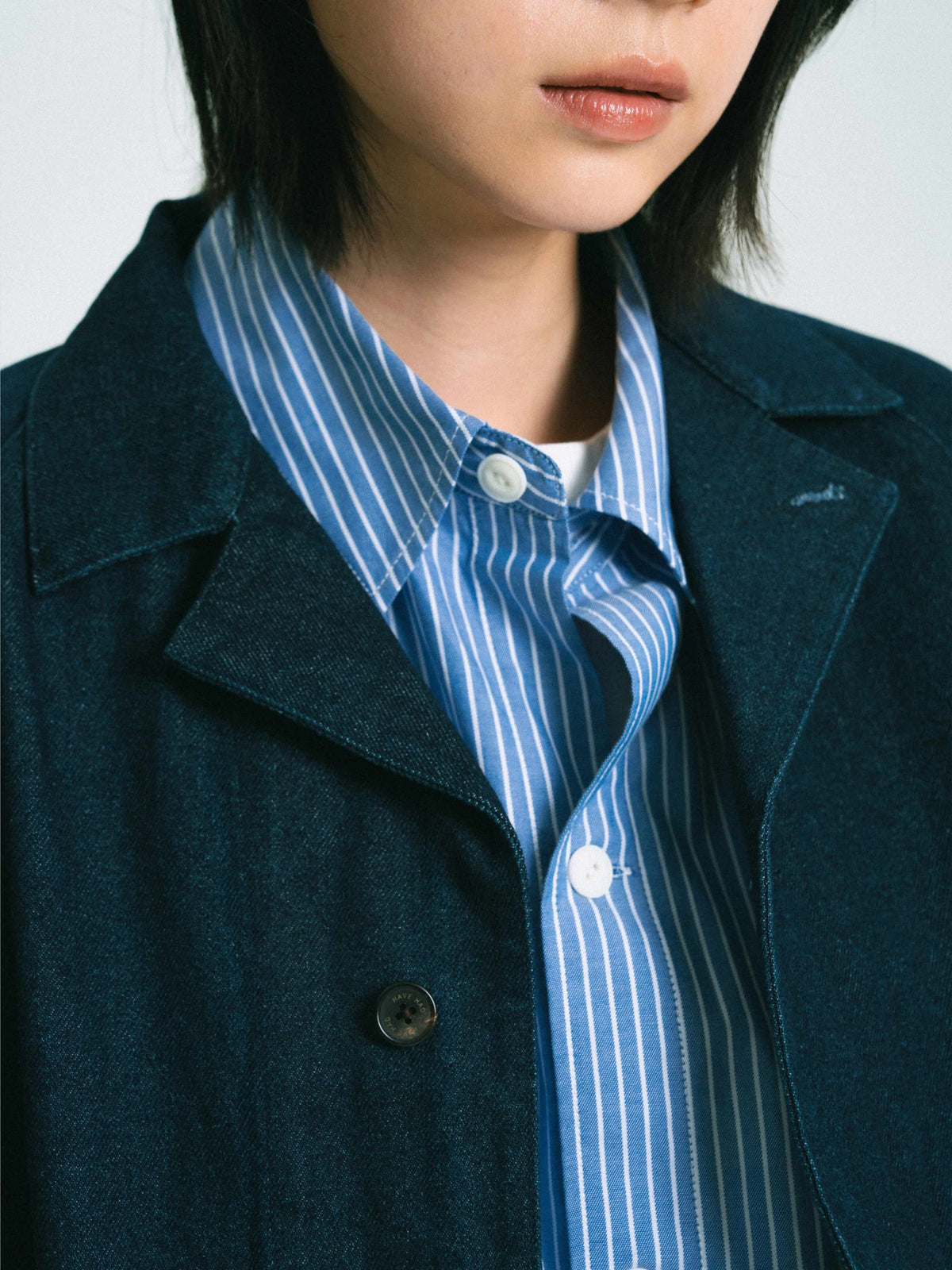 Denim Chore Jacket (Denim Blue)