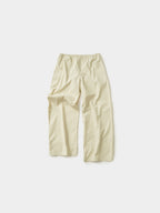 Easy Stripe Banding Pants (Stripe Ivory)