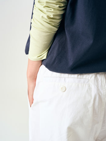 Light String Easy Pants (White)