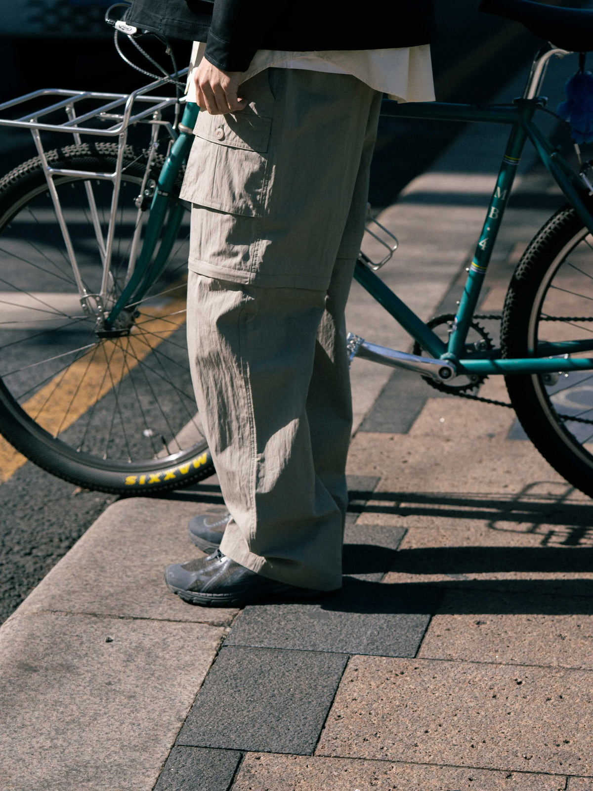2way Utility Cargo Pants (Black)