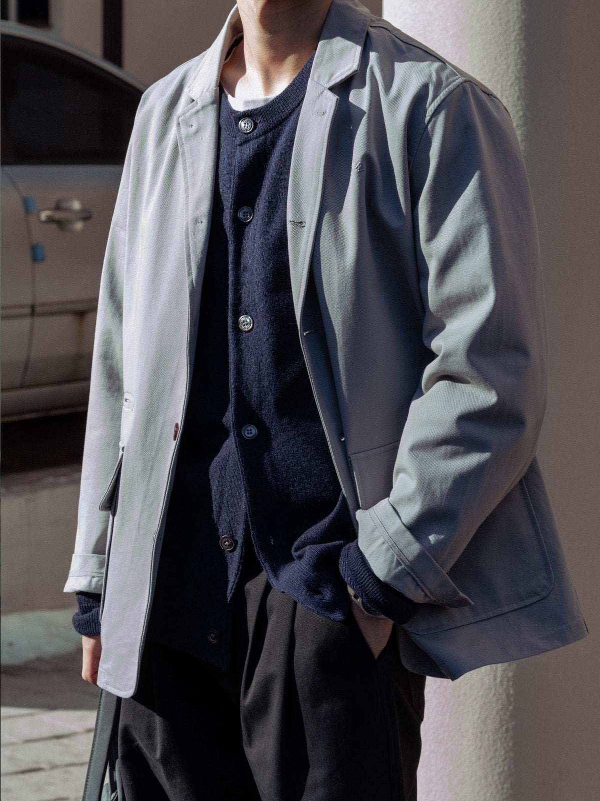 Light Wholegarments Cardigan (Butter)