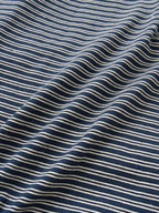 Relaxed Half Stripe String Tee (Stripe Navy)