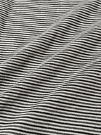 Double Stripe String Tee (Charcoal)