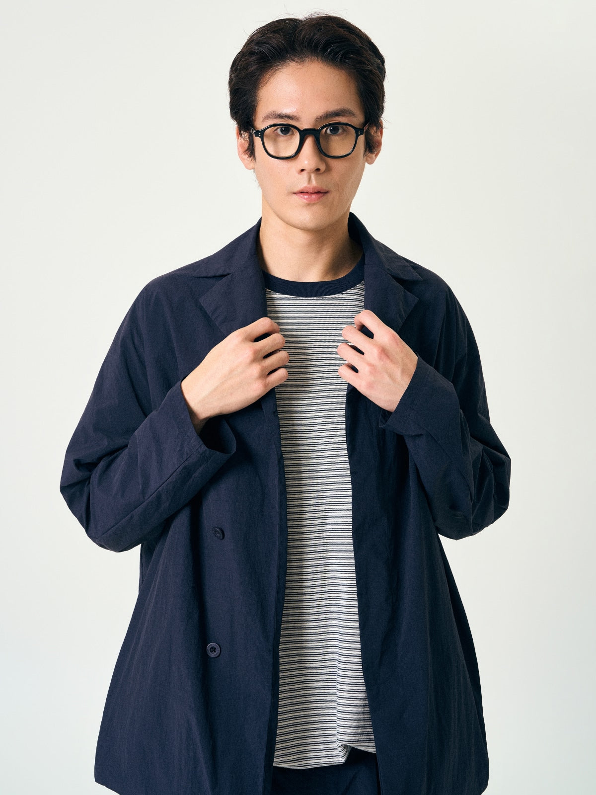 City Light Packable Jacket (Navy)