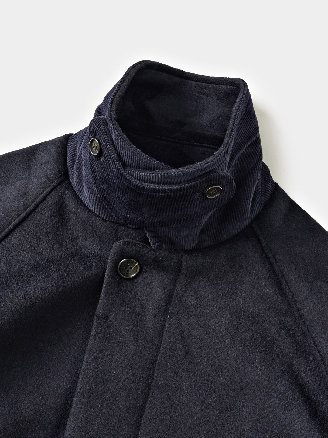City Wool Half Coat (Navy)