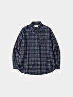 Soft Flannel Shirts (Check Navy)