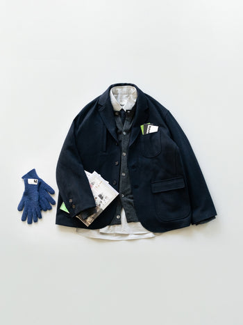 City Wool Club Jacket (Navy)